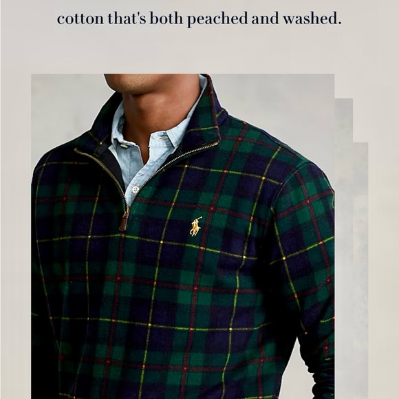 Polo Ralph Lauren Tartan Estate-Rib Pullover - Picture 8 of 10